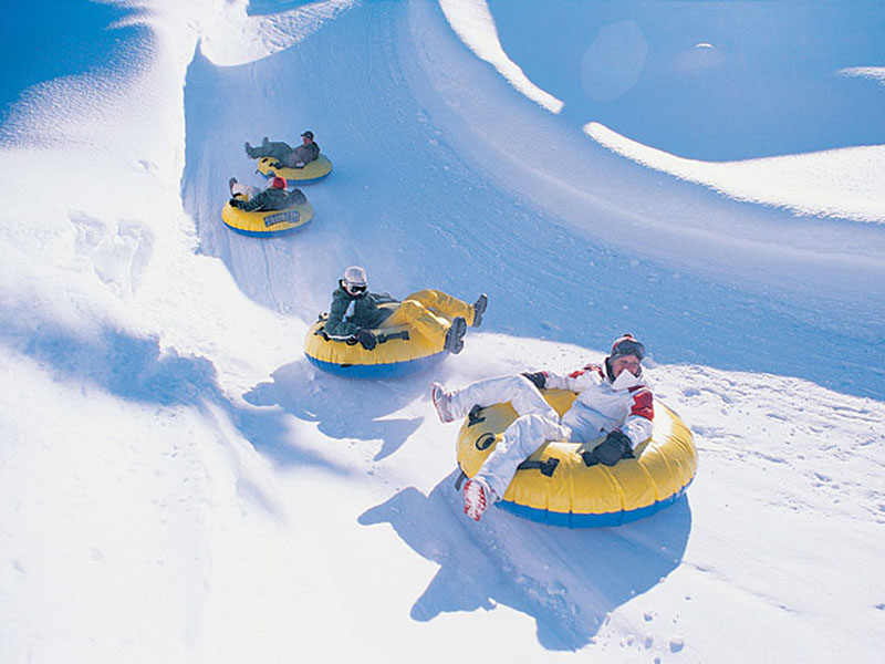 snow-tubing